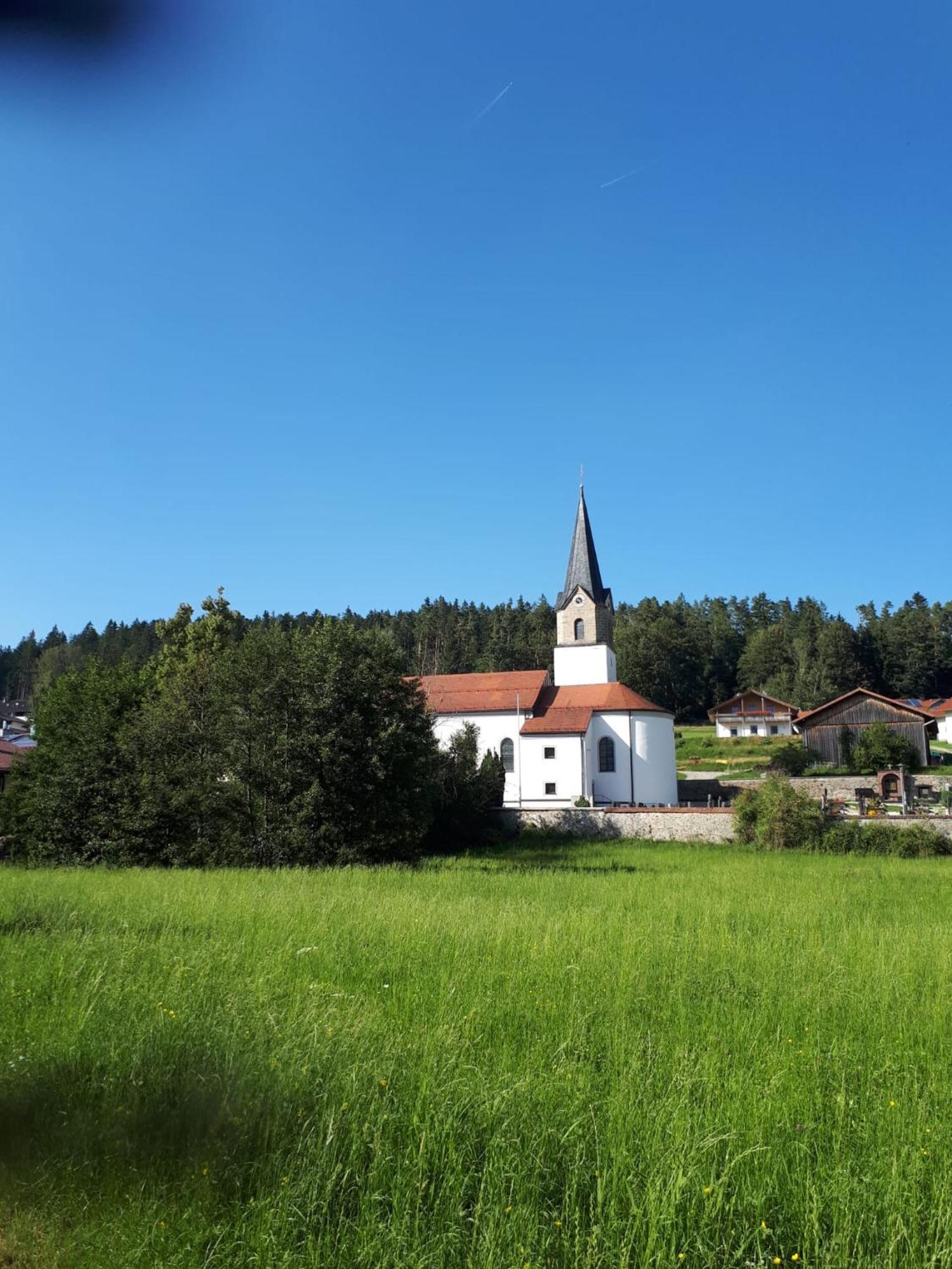 Ferienhaus am Bach Achslach Exterior foto