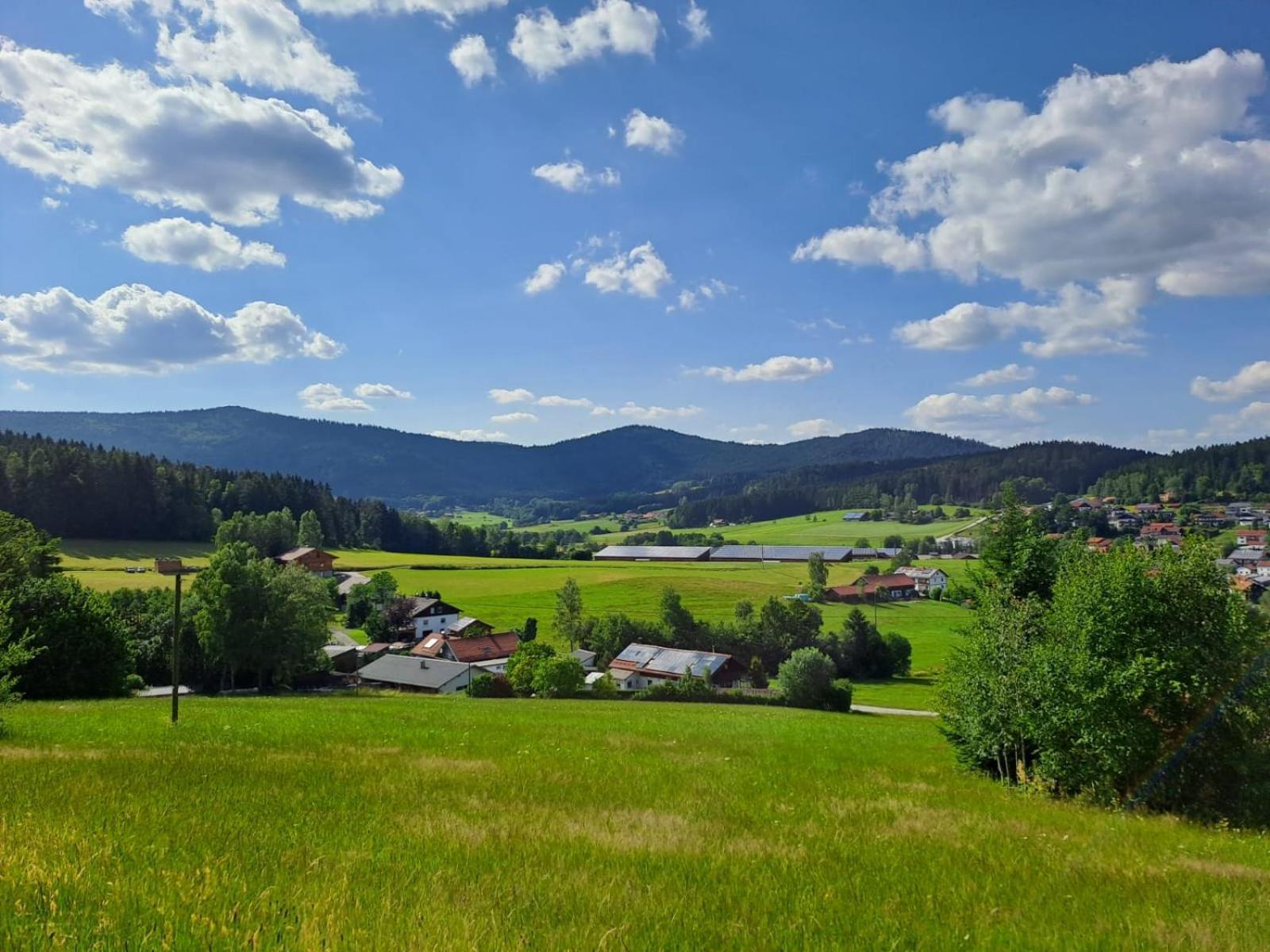 Ferienhaus am Bach Achslach Exterior foto
